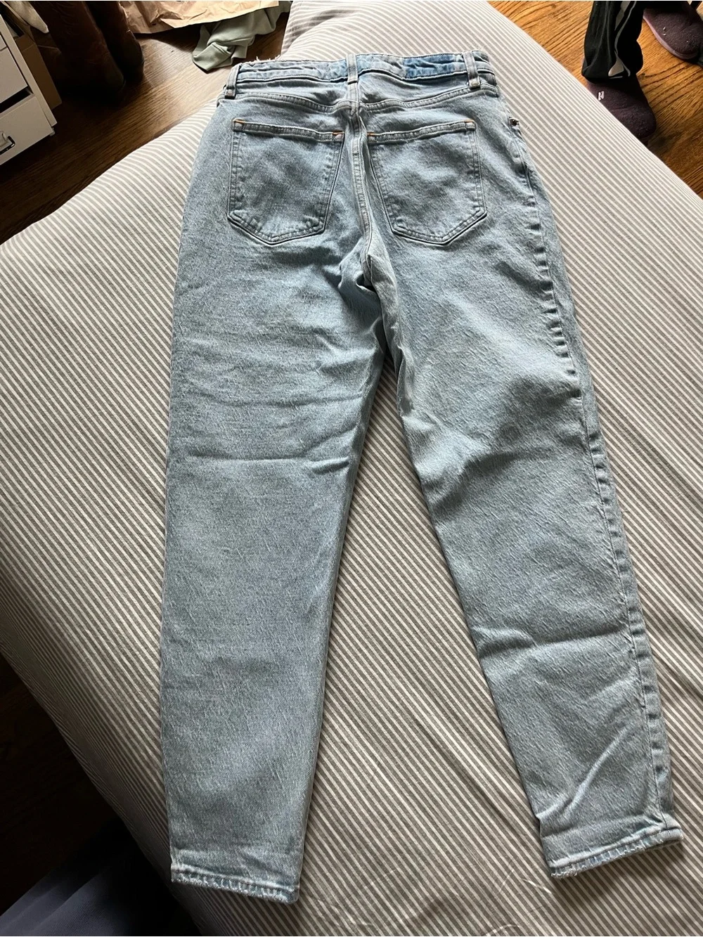 Abercrombie & Fitch Light Blue Boyfriend Jeans
